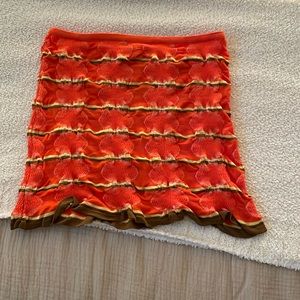 Gimaguas Orange Skirt